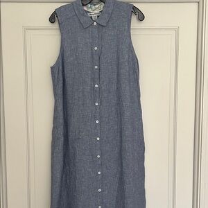 Tommy Bahama Blue Sleeveless Dress
